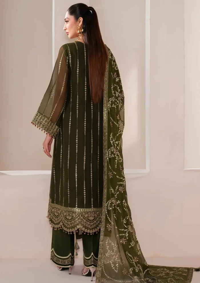 Alizeh Eid Edit 25 Vol 4 D 4033 Olivia Reena Luxury Lawn Collection - Image 2