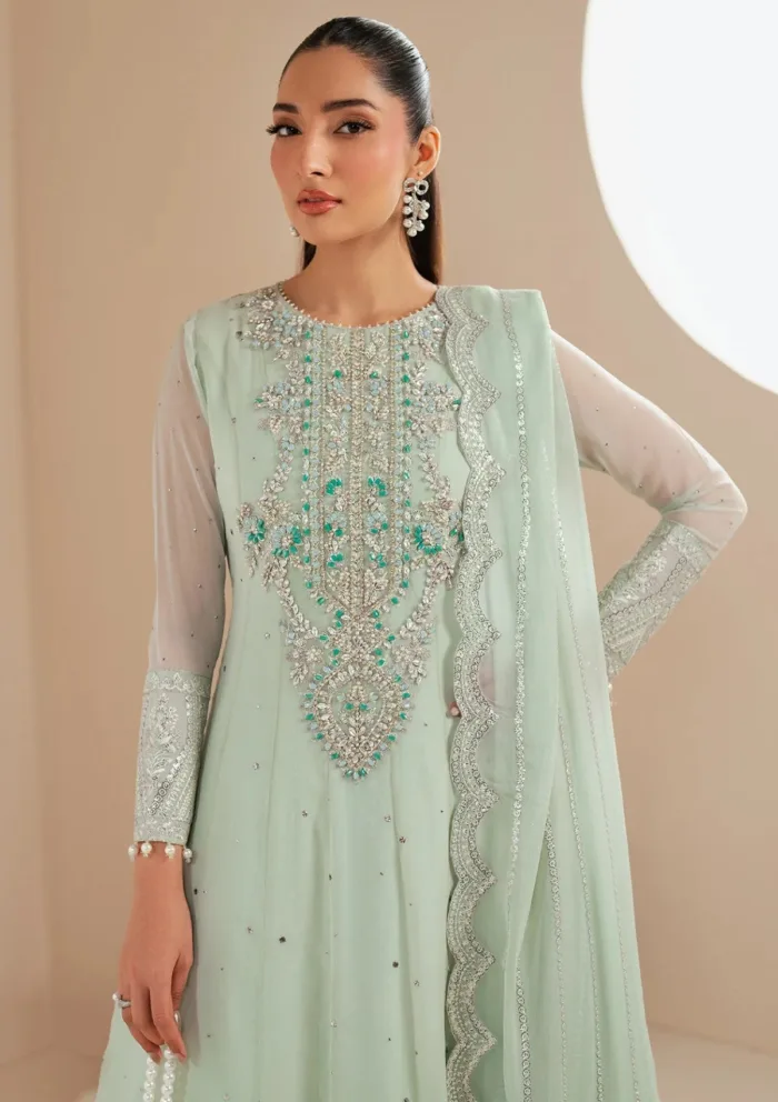 Alizeh Eid Edit 25 Vol 4 D 4035 Rimel Reena Luxury Lawn Collection - Image 3