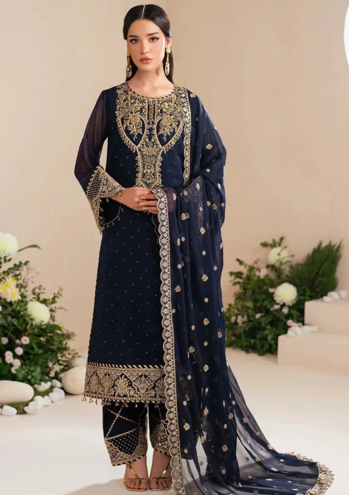 Alizeh Eid Edit 25 Vol 4 D 4037 Erina Reena Luxury Lawn Collection - Image 4