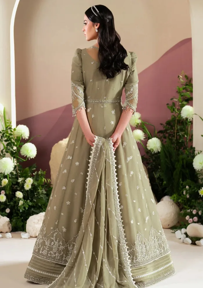 Alizeh Eid Edit 25 Vol 4 D 4040 Tunic Reena Luxury Lawn Collection - Image 2