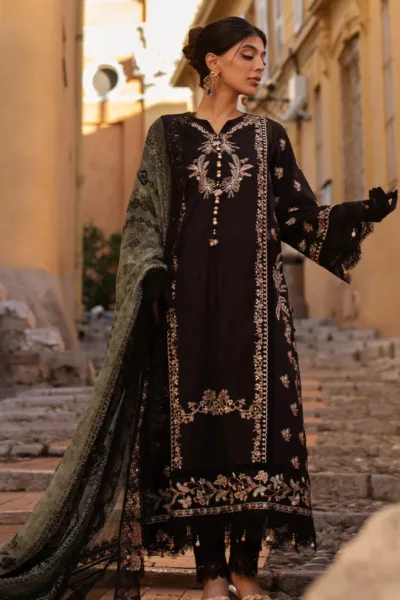 Ansab Jahangir Luxury 25 AJ LL 25 06 Black Lady