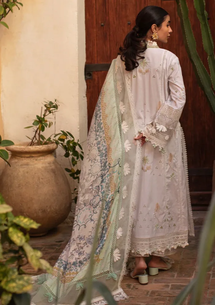 Ansab Jahangir Luxury 25 AJ LL 25 07 Baby ‚‚s Breath Zoha Luxury Lawn Collection - Image 3