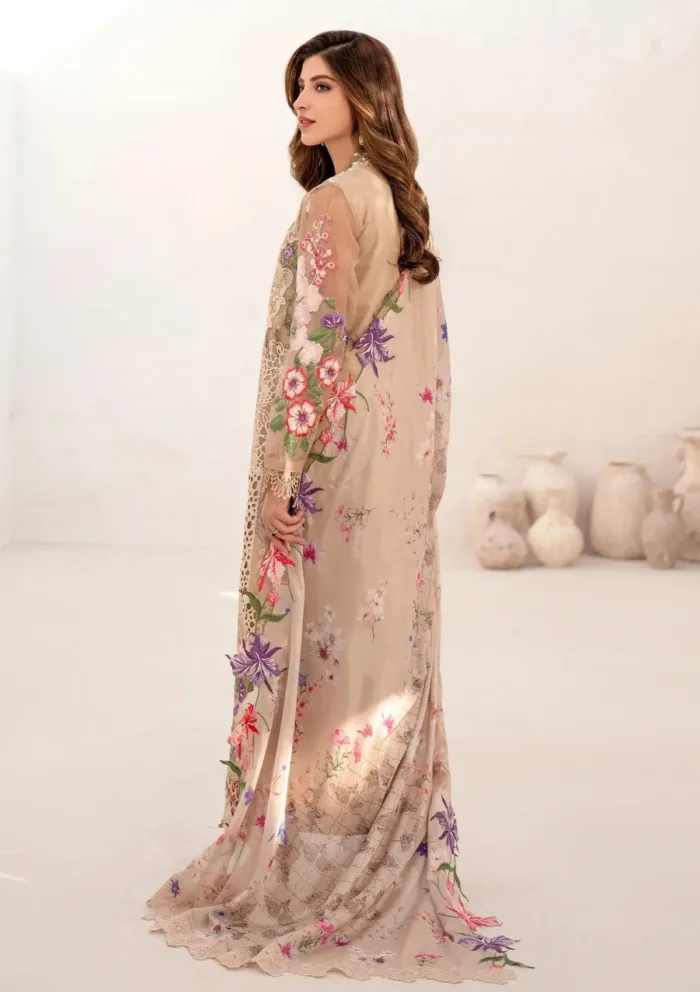Asifa Nabeel Carnation AZL25 09 Azalia Luxury 25 Luxury Lawn Collection - Image 2