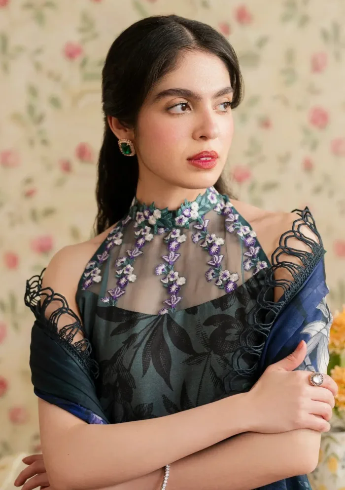 Asifa Nabeel Chandni Raatien MVL25 12 Meraki Vintage 25 Luxury Lawn Collection - Image 6