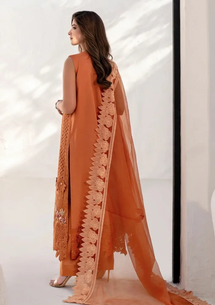 Asifa Nabeel Day lily AZL25 07 Azalia Luxury 25 Luxury Lawn Collection - Image 3