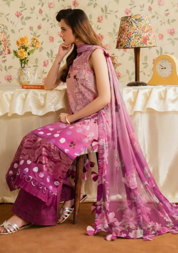 Asifa Nabeel Dosti MVL25 11 Meraki Vintage 25 Luxury Lawn Collection - Image 2