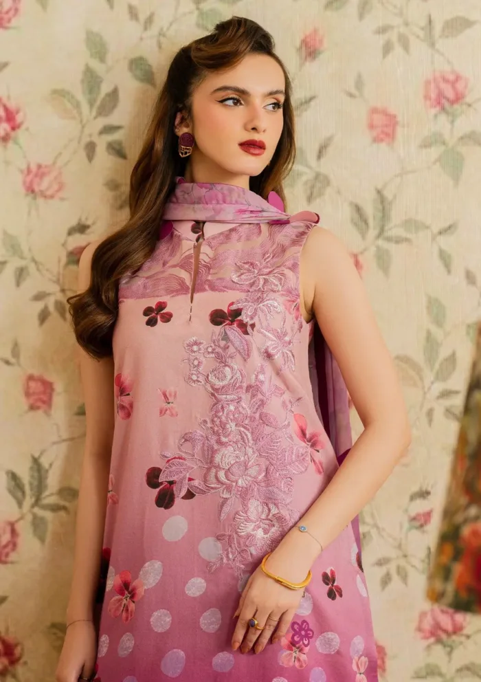 Asifa Nabeel Dosti MVL25 11 Meraki Vintage 25 Luxury Lawn Collection - Image 3