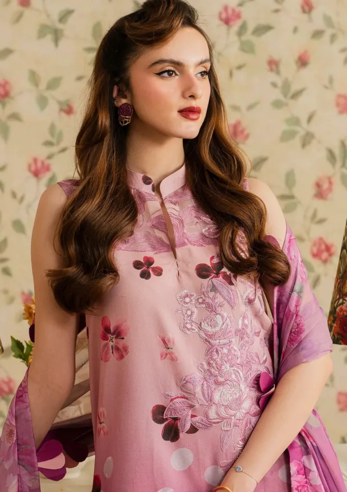 Asifa Nabeel Dosti MVL25 11 Meraki Vintage 25 Luxury Lawn Collection - Image 4