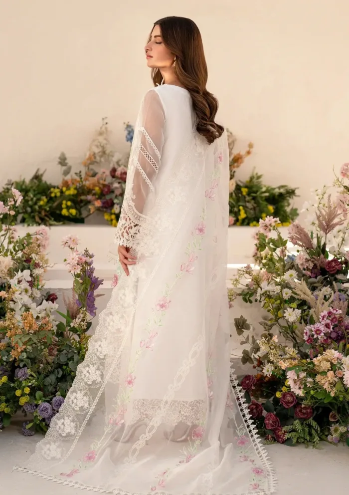Asifa Nabeel Dove AZL25 03 Azalia Luxury 25 Luxury Lawn Collection - Image 2