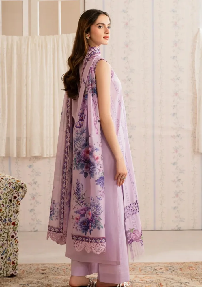 Asifa Nabeel Faakhta MVL25 17 Meraki Vintage 25 Luxury Lawn Collection - Image 2