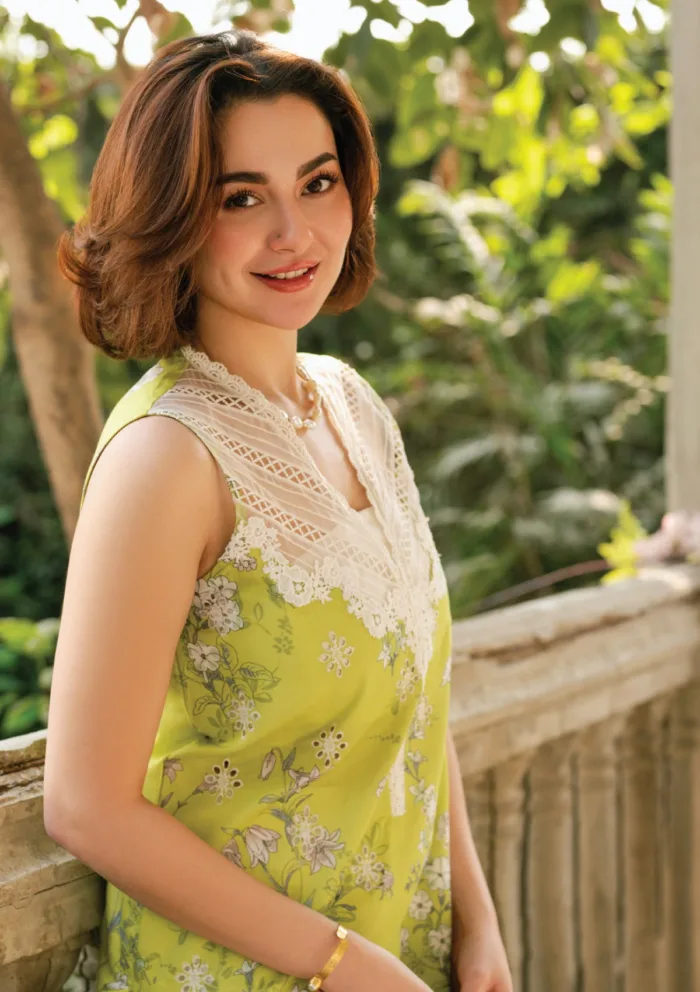 Asifa Nabeel GKL 03 Lemonade Dream Gulkari 25 Luxury Lawn Collection - Image 2