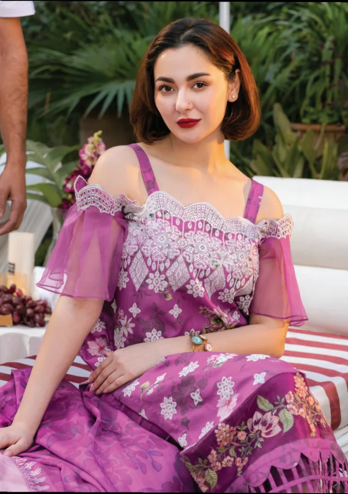 Asifa Nabeel GKL 12 Aura Gulkari 25 Luxury Lawn Collection - Image 3