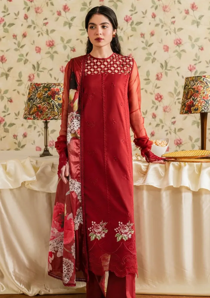 Asifa Nabeel Gulaal MVL25 20 Meraki Vintage 25 Luxury Lawn Collection - Image 3