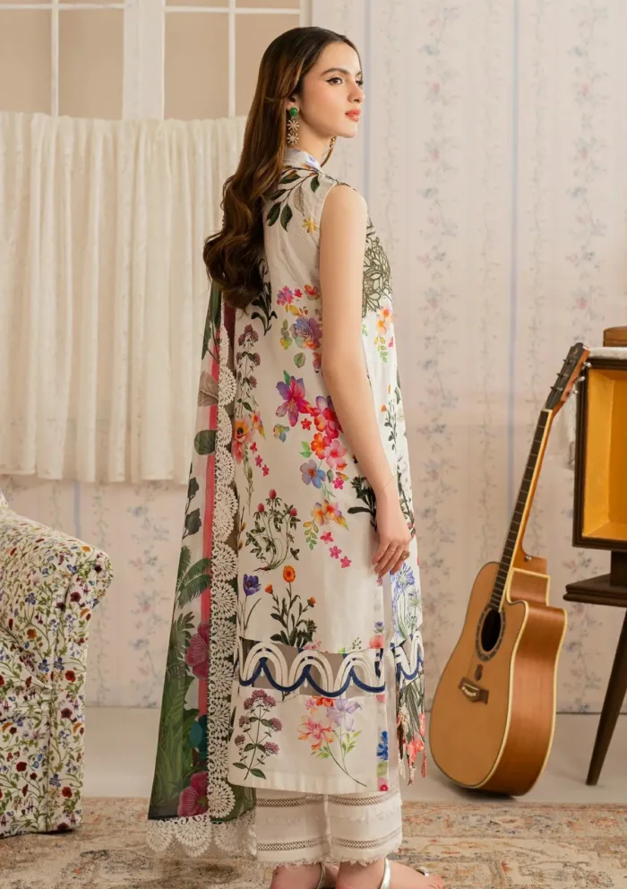Asifa Nabeel Mahgul MVL25 16 Meraki Vintage 25 Luxury Lawn Collection - Image 2