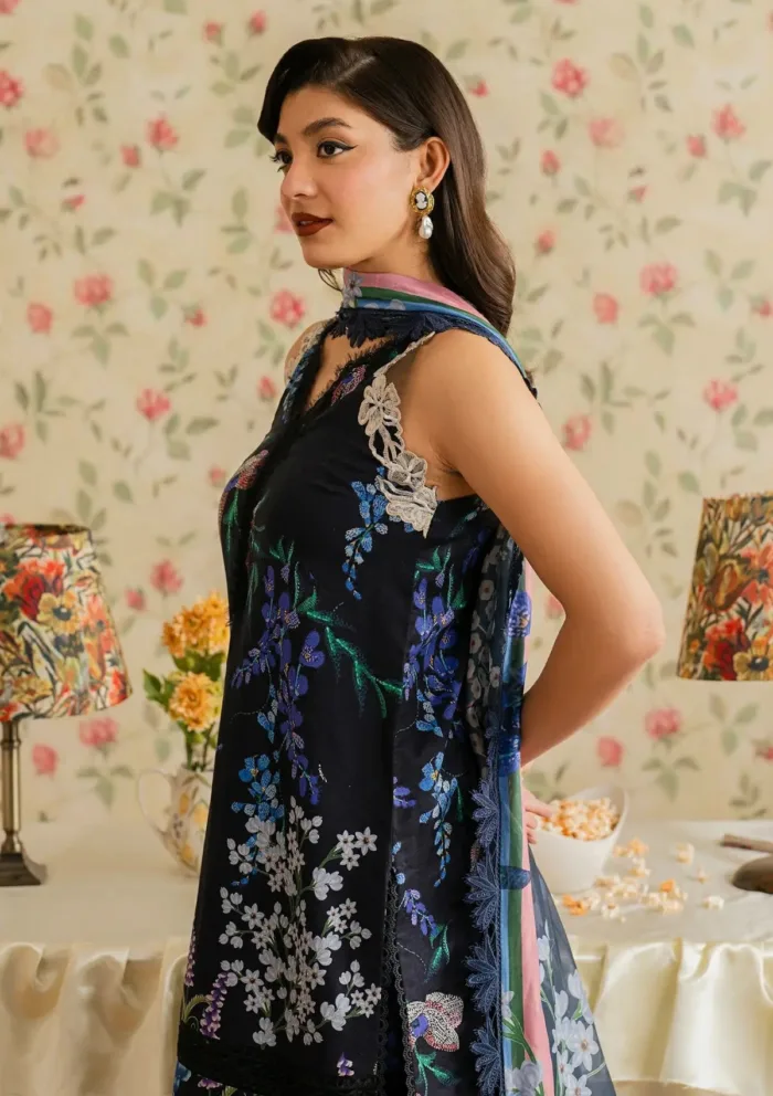 Asifa Nabeel Mehtab MVL25 10 Meraki Vintage 25 Luxury Lawn Collection - Image 4
