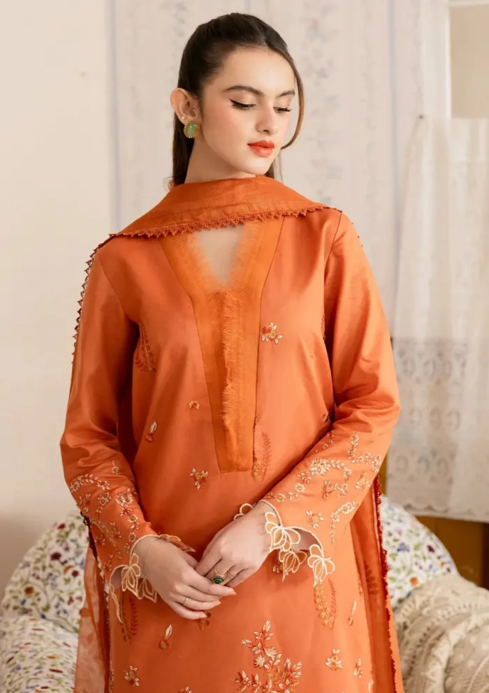 Asifa Nabeel Nargis MVL25 19 Meraki Vintage 25 Luxury Lawn Collection - Image 5