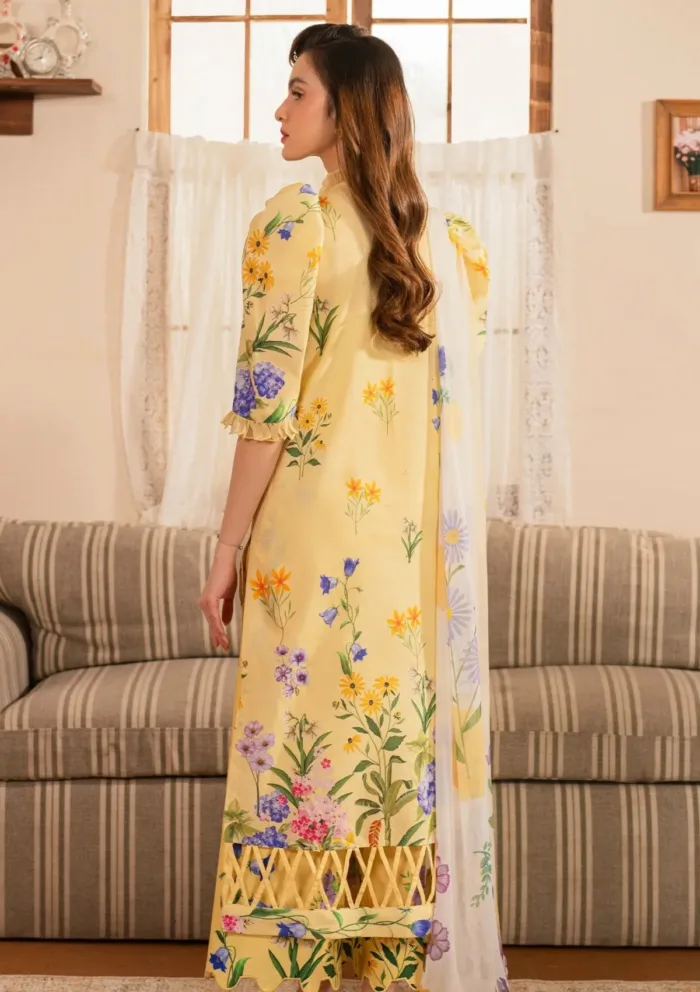Asifa Nabeel Sehar MVL25 03 Meraki Vintage 25 Luxury Lawn Collection - Image 2