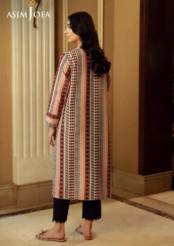 Asim Jofa 1Pcs AJSS 05 Silk Symphony Luxury Lawn Collection - Image 2