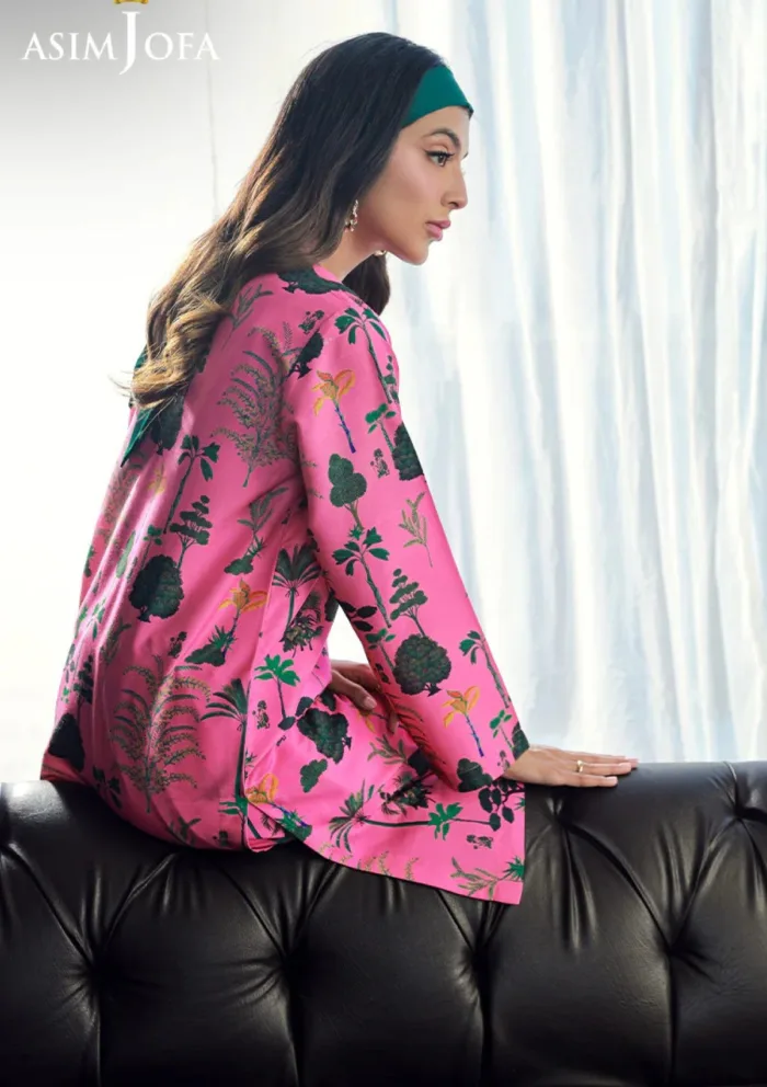 Asim Jofa 2Pcs AJSS 13 Silk Symphony Luxury Lawn Collection - Image 8