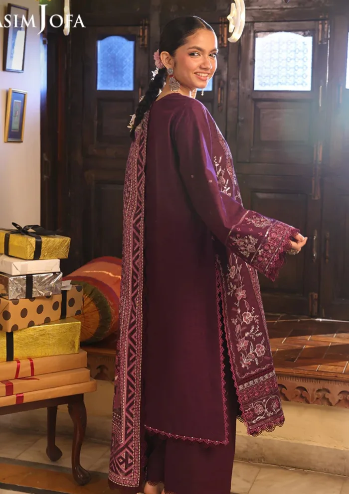 Asim Jofa Festive 25 Ajubf 11 Eid Signature Luxury Lawn Collection - Image 2
