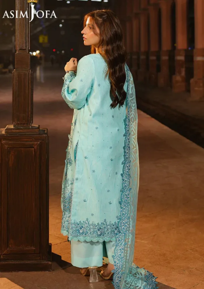 Asim Jofa Festive 25 AJUBF 31 Eid Signature Luxury Lawn Collection - Image 2
