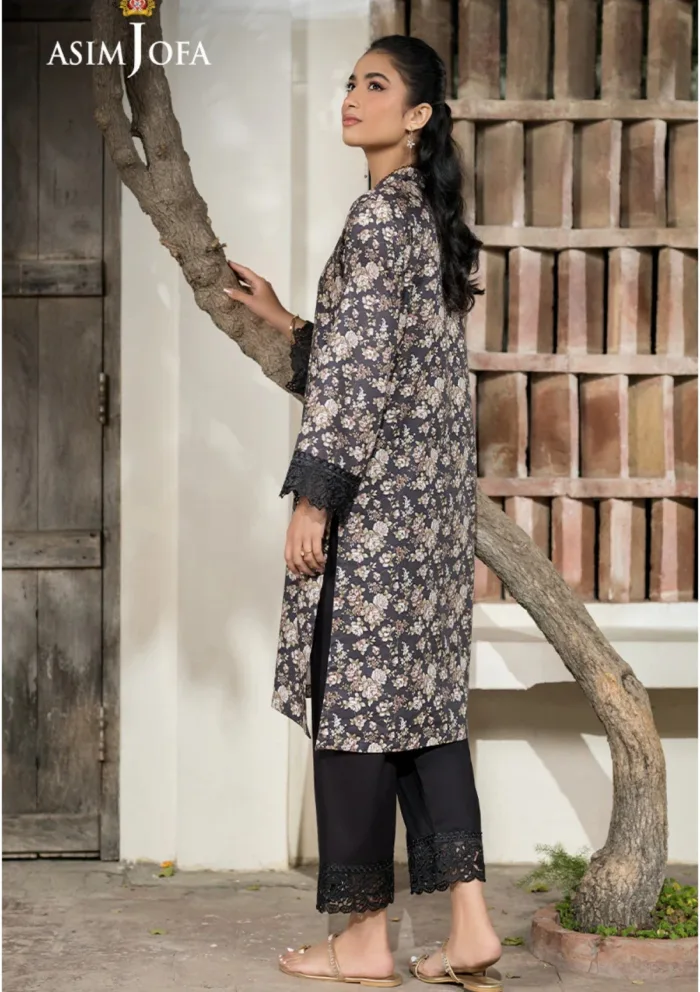 Asim Jofa Vol I AJPB 55 Essential Luxury Lawn Collection - Image 2