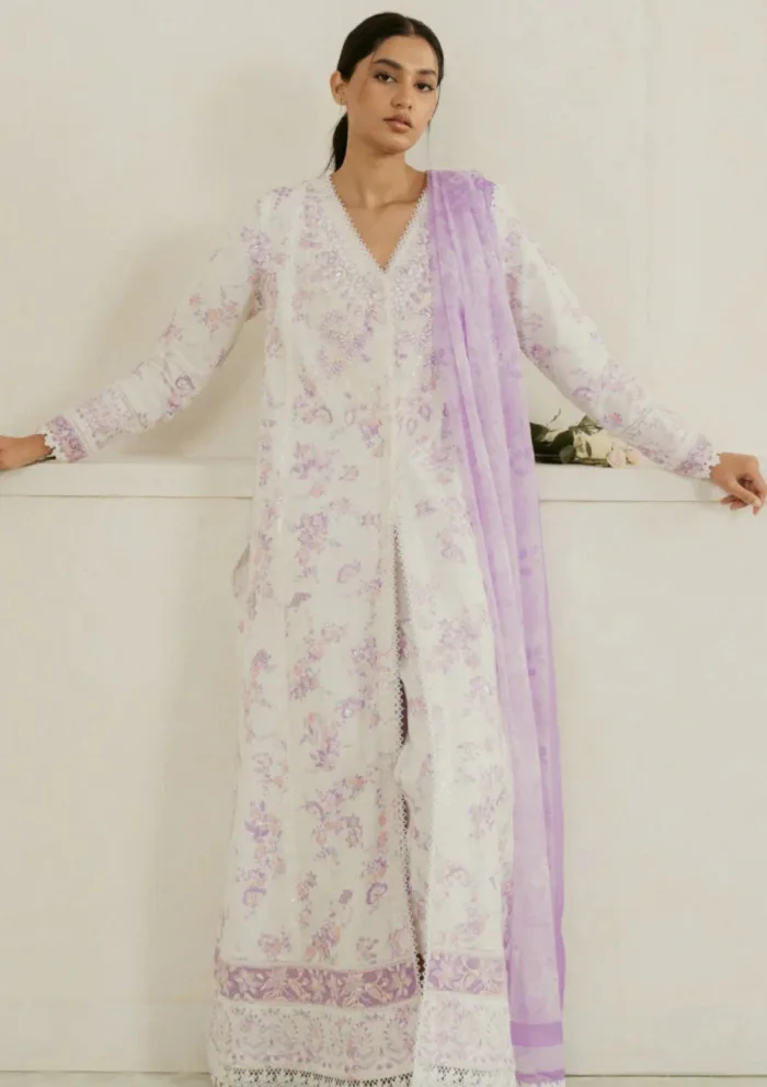 Ayzel AA25 01 AZURE Amore Luxury Lawn Collection - Image 3