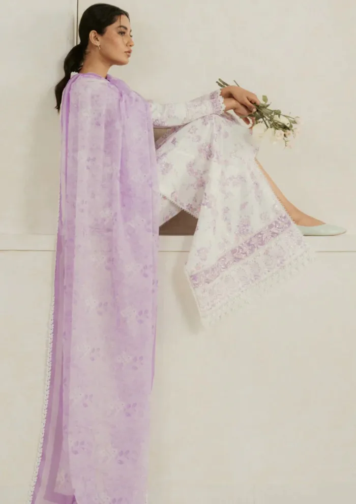 Ayzel AA25 01 AZURE Amore Luxury Lawn Collection - Image 4