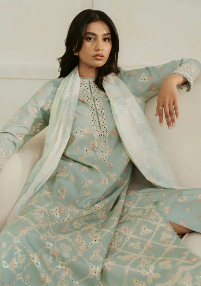 Ayzel AA25 02 BLISS Amore Luxury Lawn Collection - Image 3
