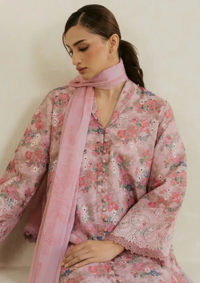 Ayzel AA25 08 ROSE Amore Luxury Lawn Collection - Image 3