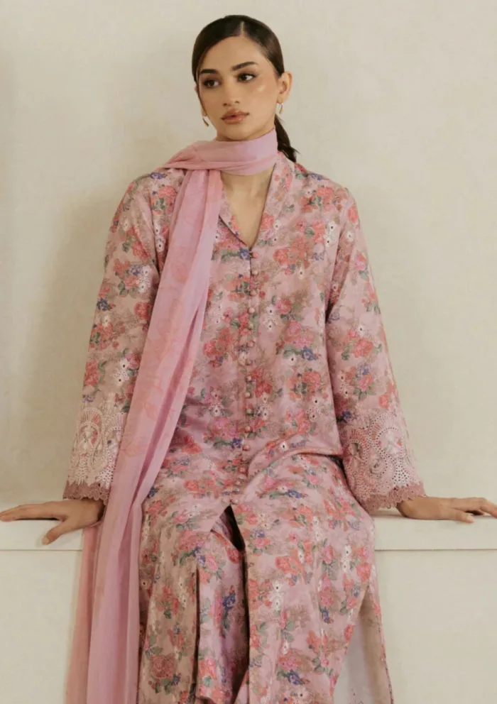 Ayzel AA25 08 ROSE Amore Luxury Lawn Collection - Image 4