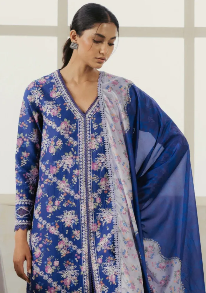 Ayzel AA25 09 CELETE Amore Luxury Lawn Collection - Image 4
