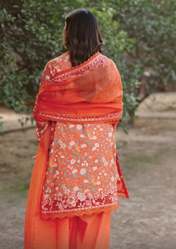 Ayzel AL 25 V10 02 Celine Core Unstitched Luxury Lawn Collection - Image 2