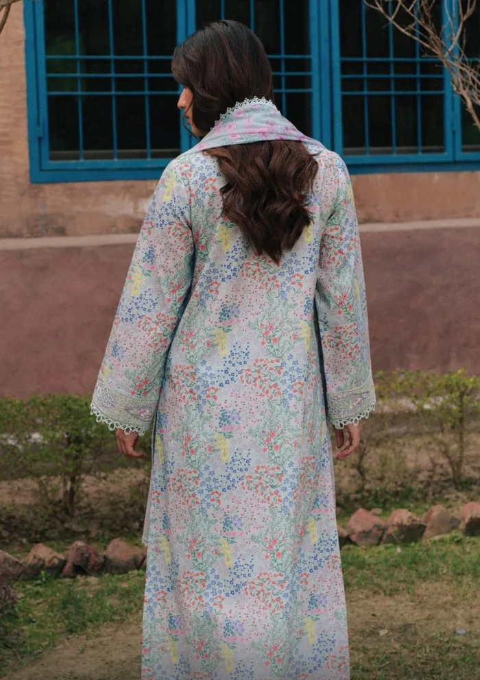 Ayzel AL 25 V10 04 Vivezza Core Unstitched Luxury Lawn Collection - Image 2