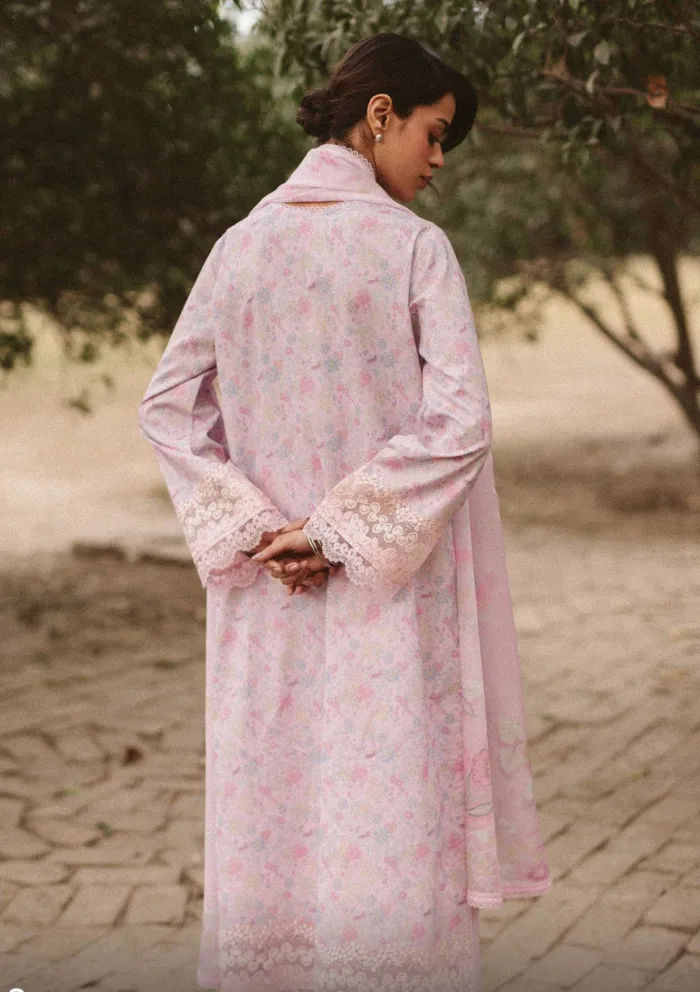 Ayzel AL 25 V10 06 Selis Core Unstitched Luxury Lawn Collection - Image 2
