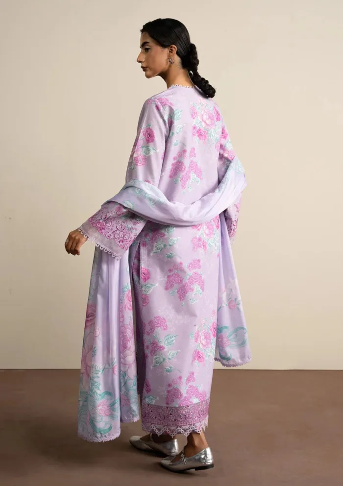Ayzel AL 25 V8 01 MOONFLOWER The Bare Minimum Luxury Lawn Collection - Image 2