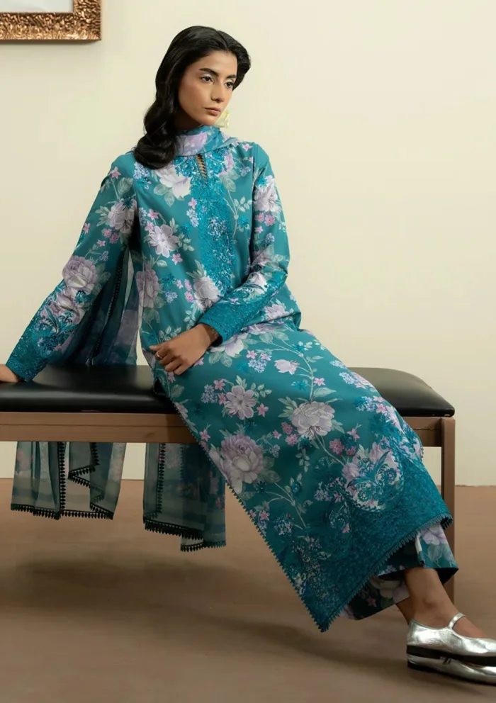 Ayzel AL 25 V8 06 ROSELLA The Bare Minimum Luxury Lawn Collection - Image 3