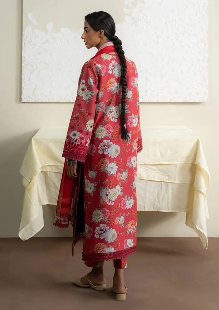 Ayzel AL 25 V8 07 HONEYROSE The Bare Minimum Luxury Lawn Collection - Image 2