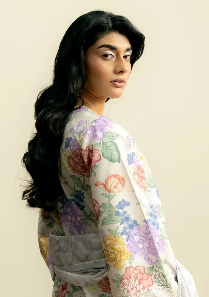 Ayzel AL 25 V8 10 VELOURIA The Bare Minimum Luxury Lawn Collection - Image 3