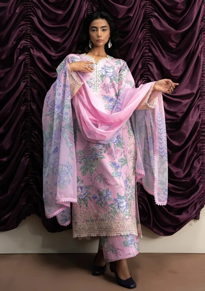 Ayzel AL 25 V8 12 SKYFLORA The Bare Minimum Luxury Lawn Collection - Image 3