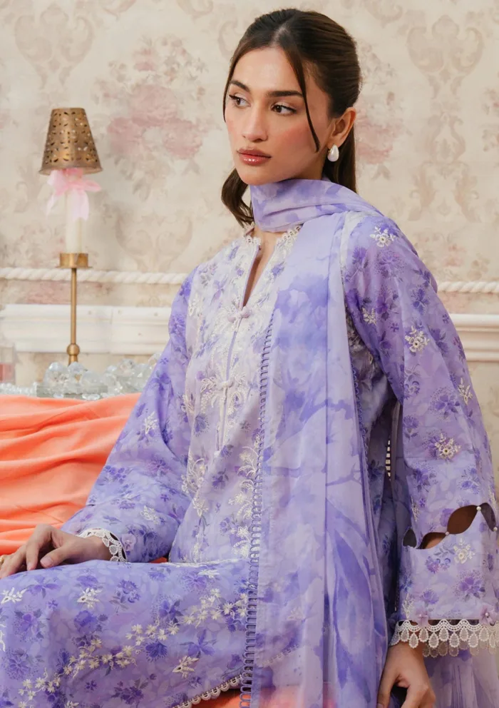 Ayzel Delilah Armelia Printed Luxury Lawn Collection - Image 3