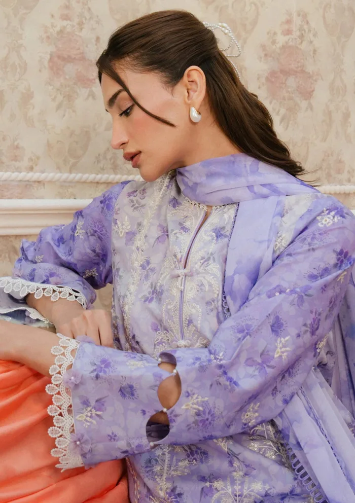 Ayzel Delilah Armelia Printed Luxury Lawn Collection - Image 5
