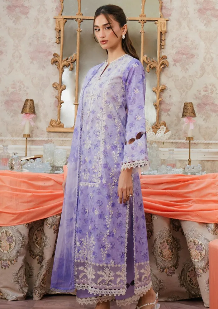 Ayzel Delilah Armelia Printed Luxury Lawn Collection - Image 6
