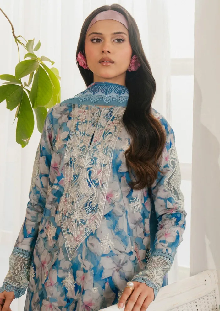 Ayzel Scilla Armelia Printed Luxury Lawn Collection - Image 6
