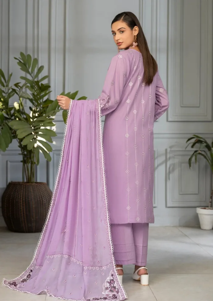Azam Arts D 1703 Saffron Premium 25 Luxury Lawn Collection - Image 2