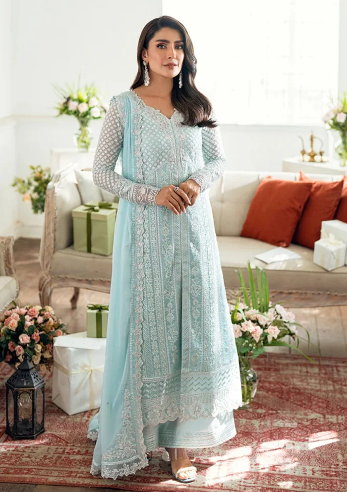 Azure Azure Glow Luxe 25 Luxury Lawn Collection - Image 3