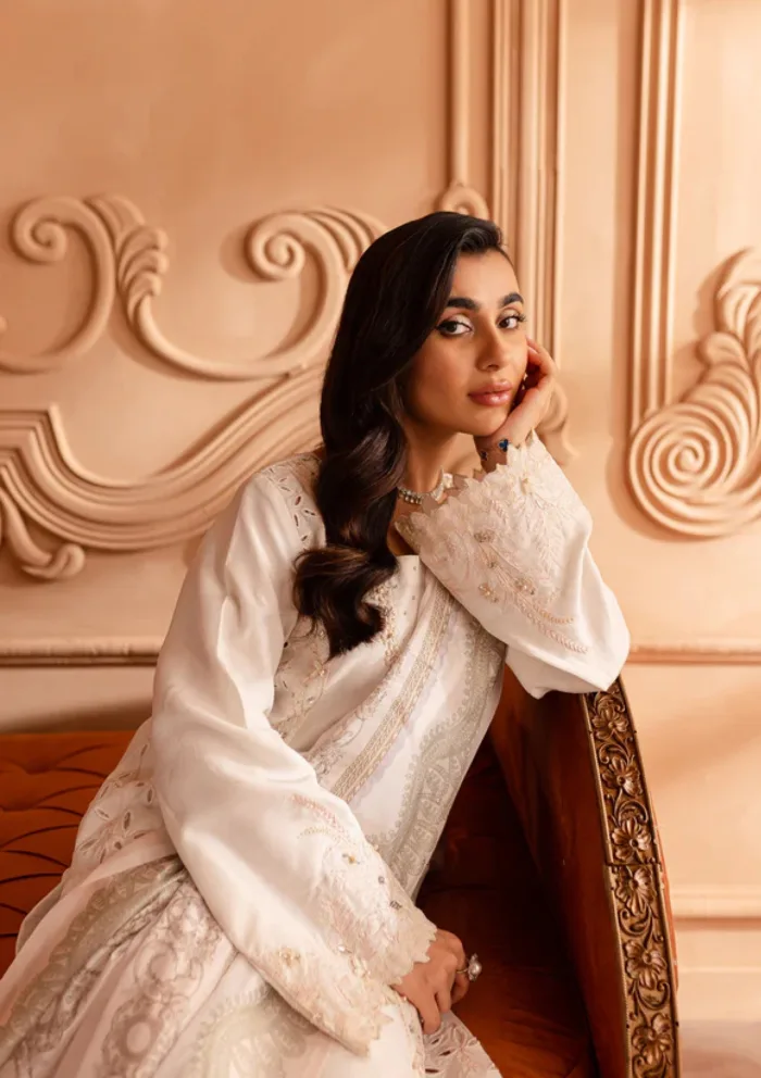 Azzal By Ayesha Usman Aurora Ivana 25 Luxury Lawn Collection - Image 2