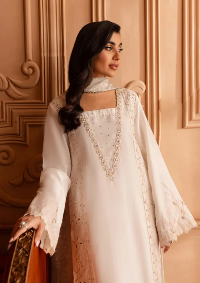 Azzal By Ayesha Usman Aurora Ivana 25 Luxury Lawn Collection - Image 4