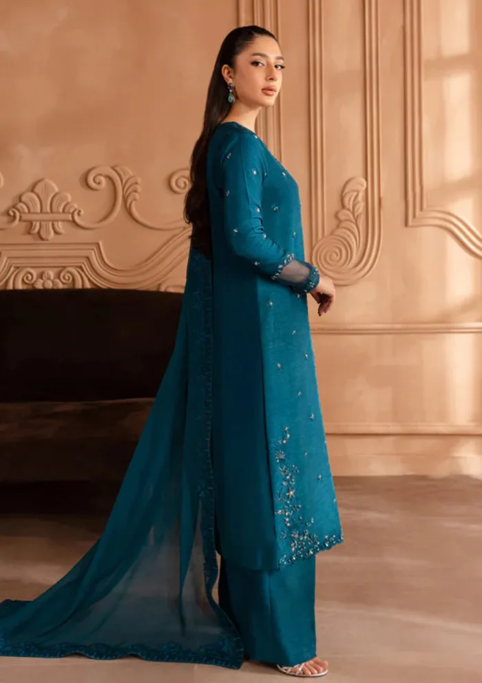 Azzal By Ayesha Usman Elixir Ivana 25 Luxury Lawn Collection - Image 3