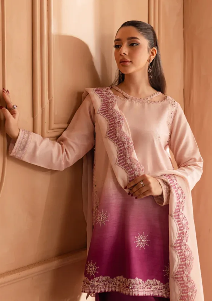 Azzal By Ayesha Usman Petal Ivana 25 Luxury Lawn Collection - Image 3